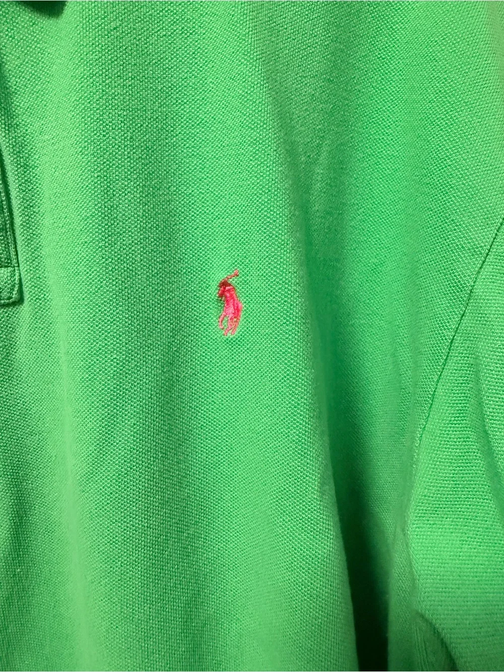 Polo by Ralph Lauren Custom Fit Men’s Green Cotton Polo Shirt XXL